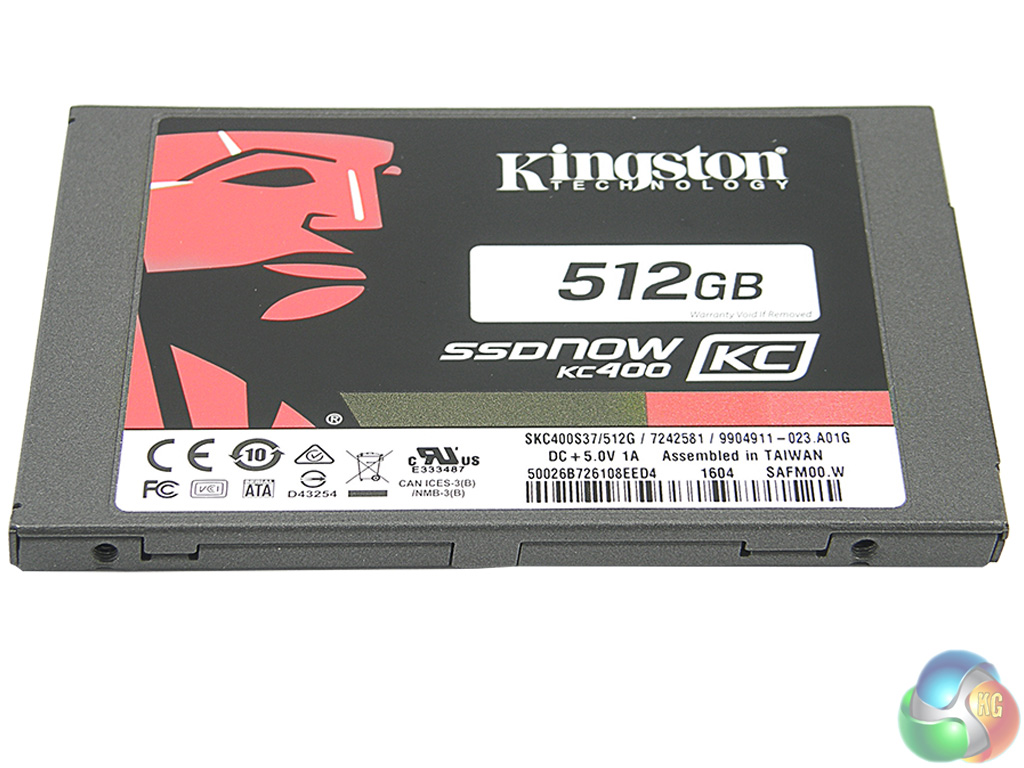 Business on the front and back end, Kingston’s SSDNow KC400 series