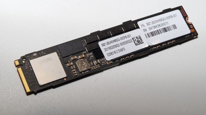 Samsung Shows Off M.2 Form Factor Z-NAND Z-SSD at OCP Summit