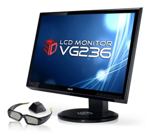 Delve into an Immersive 3-D World with the ASUS VG236H Monitor