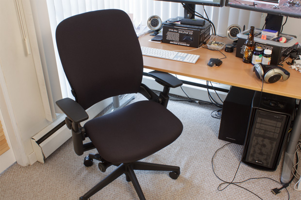 How about a posture upgrade; the Steelcase Leap