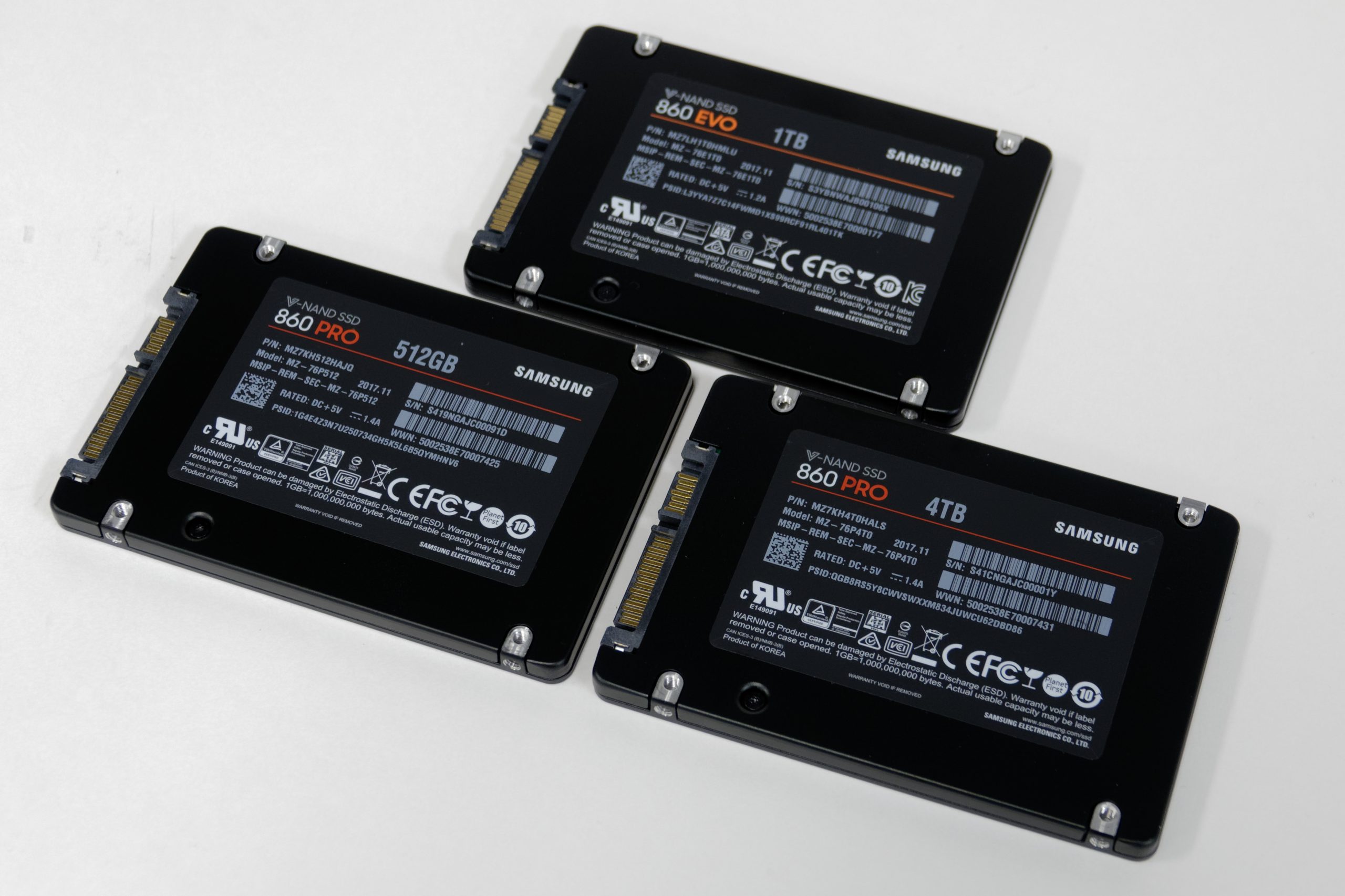 Samsung 860 EVO and PRO SATA SSD Review – 512GB, 1TB, and 4TB Tested