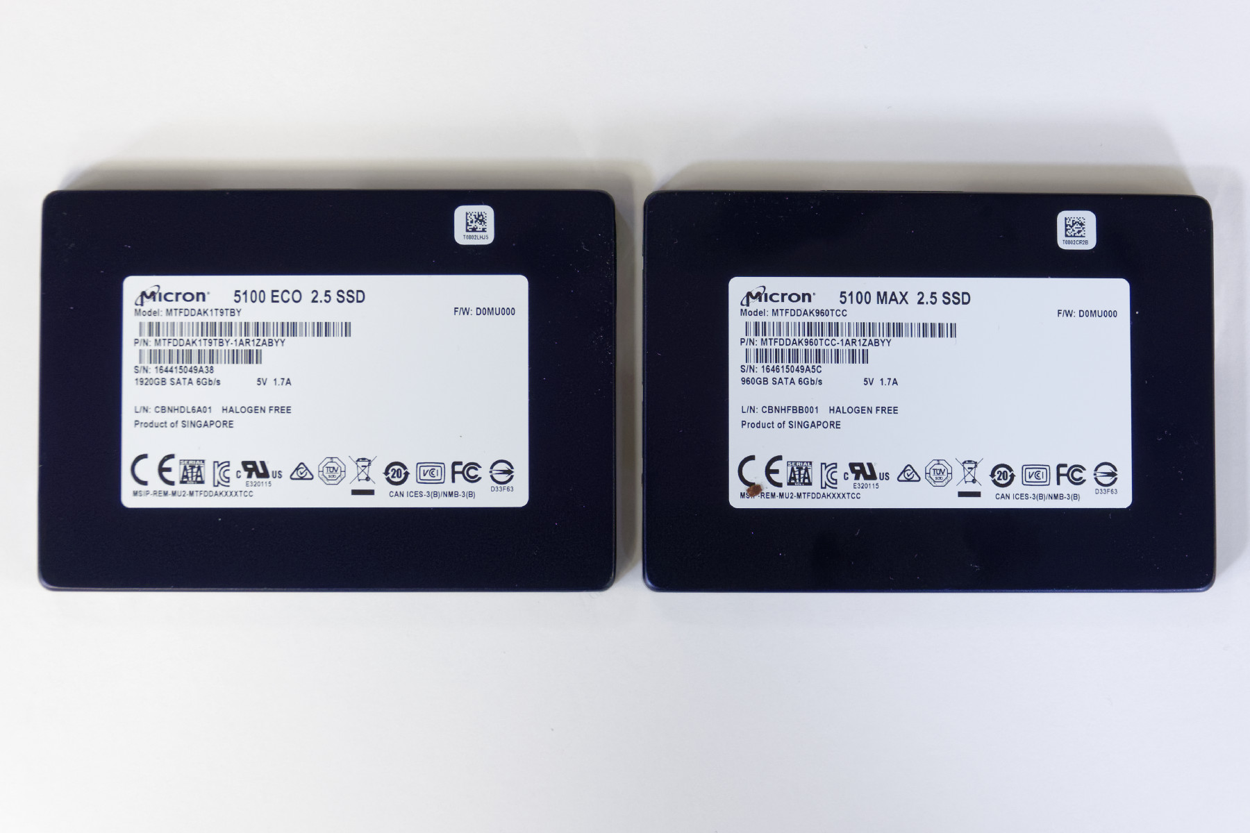 Micron 5100 MAX 960GB and ECO 1920GB Enterprise SSD Review – Speedy SATA