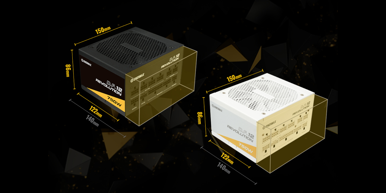 Enermax Launches World’s Smallest ATX 3.1 Power Supply – the REVOLUTION D.F. 12