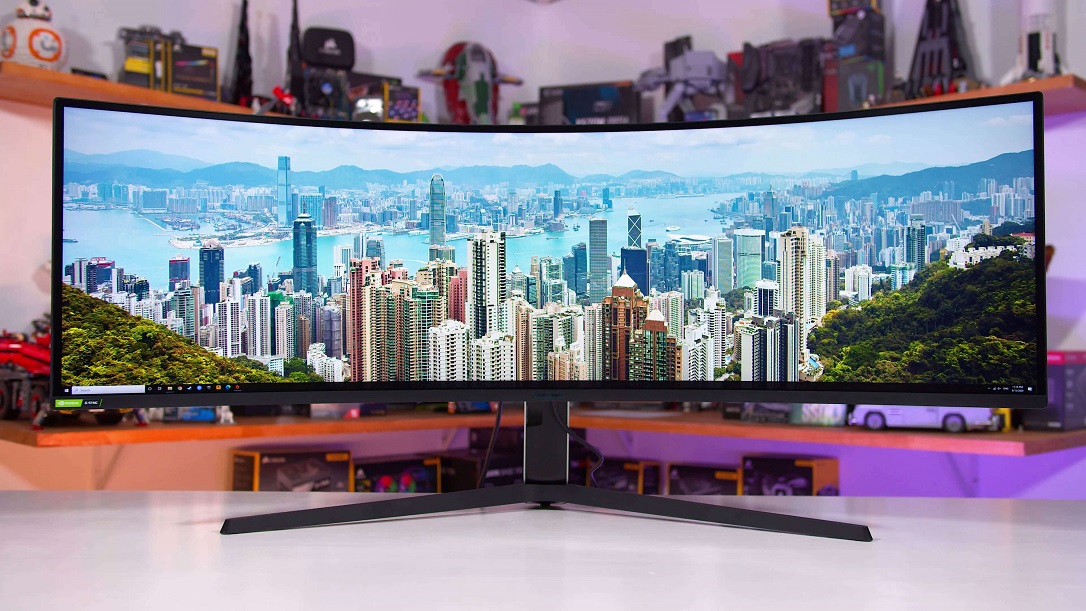 The Samsung Odyssey G9 Is 49 Inches Of 32:9