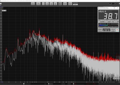 Noise Test - Ceres 500, Noise Normalized 39 dB at Idle