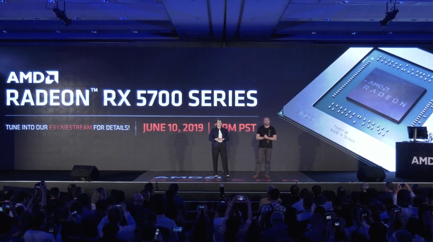 AMD Introduces Radeon RX 5700 Series: First Navi GPU Coming in July