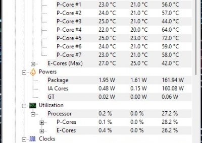 Lapping, Delidding, and Liquid Cooling to Tame Intel 13th Gen Thermals - Cases and Cooling 68