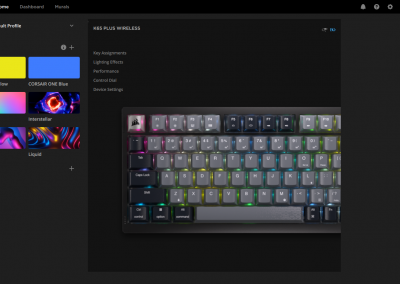 CORSAIR K65 PLUS WIRELESS 75% RGB Mechanical Gaming Keyboard Review - General Tech 25