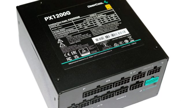 The Deepcool PX1200G Fully Modular And Fully Up To Date PSU