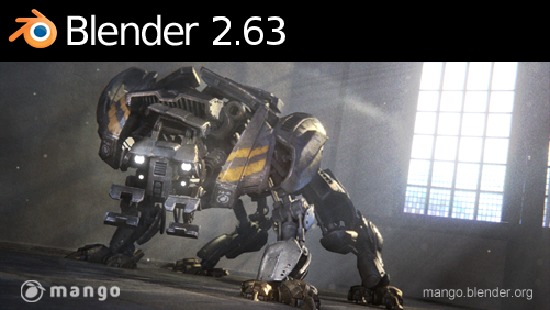 Blender 2.63 released! Major feature: BMesh integration.